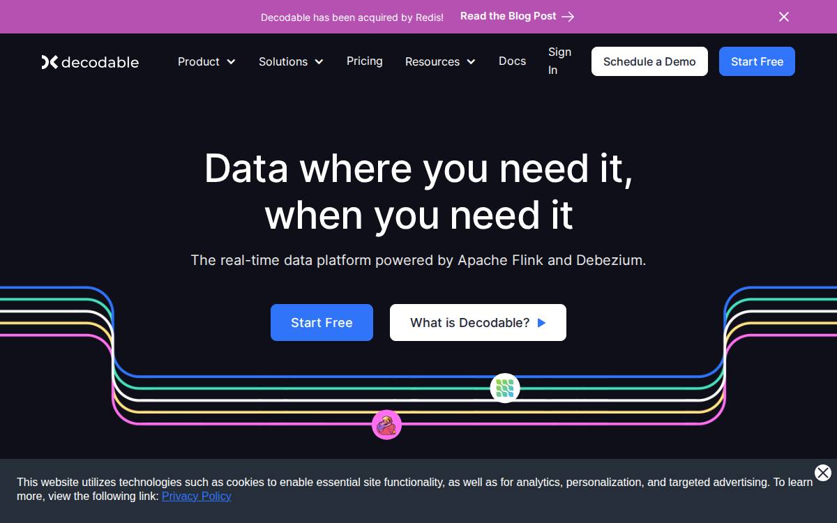 Decodable website preview