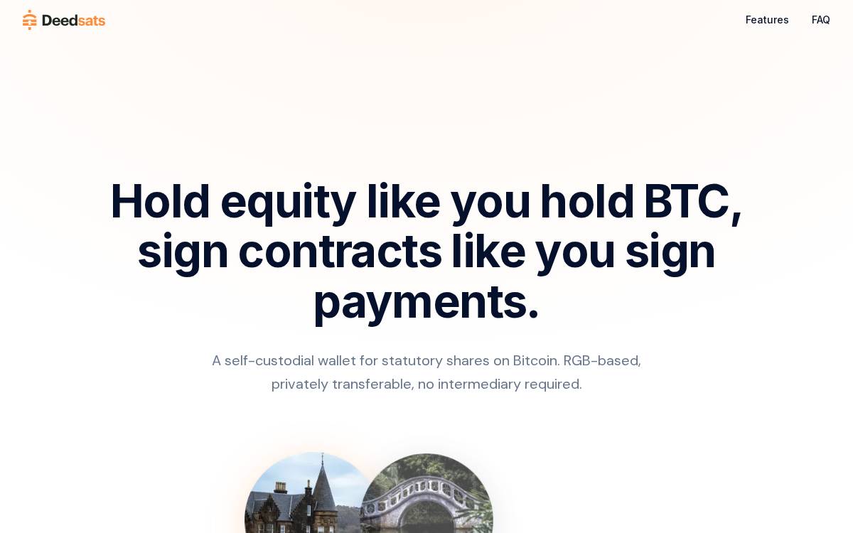 Deedsats website preview