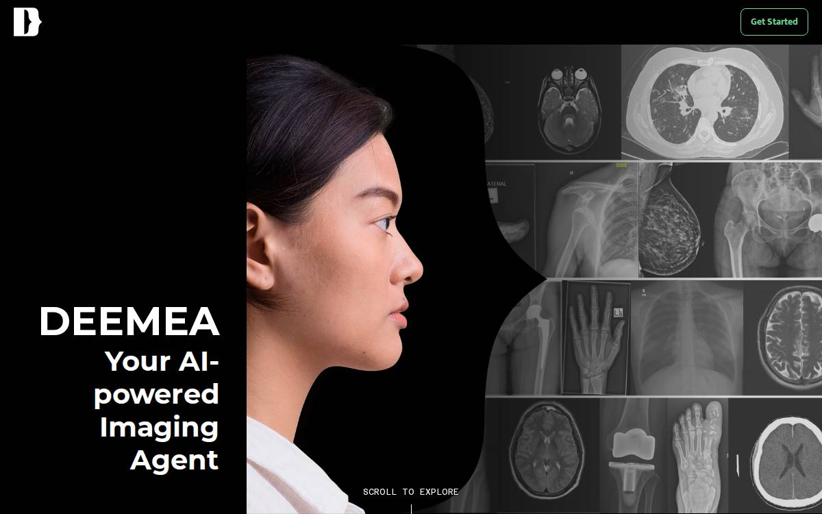 Deemea website preview