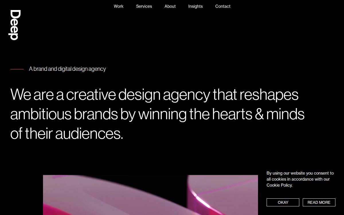 Deep website preview