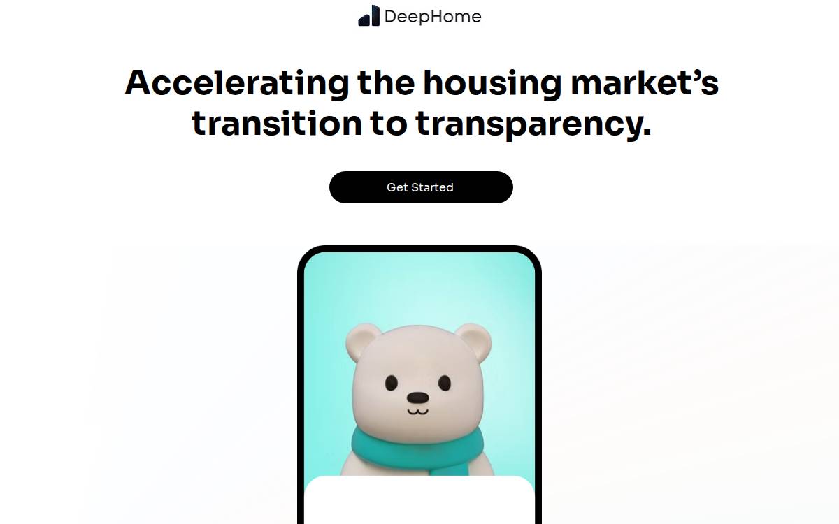 Deep Home Website website preview