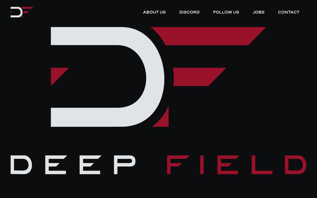 Deepfield website preview