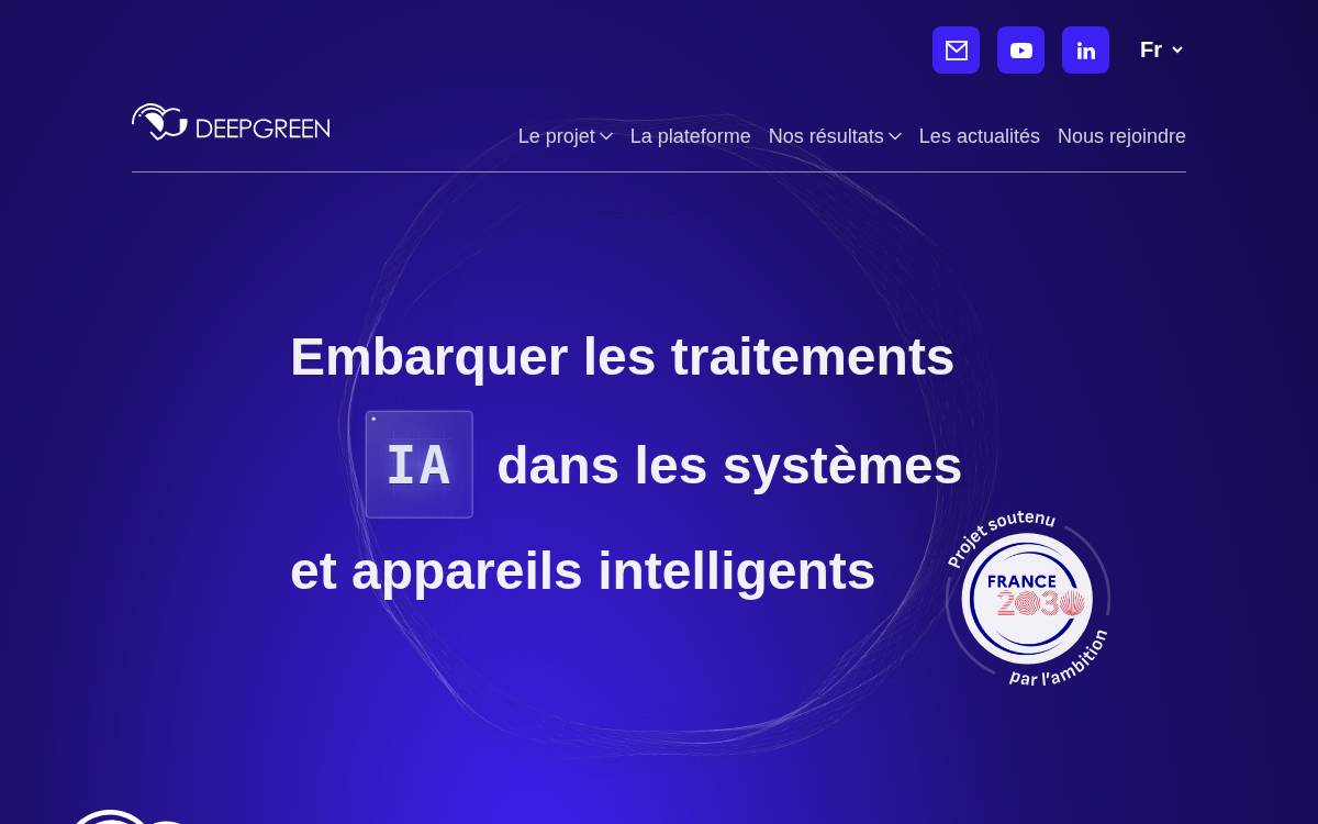 Deepgreen website preview