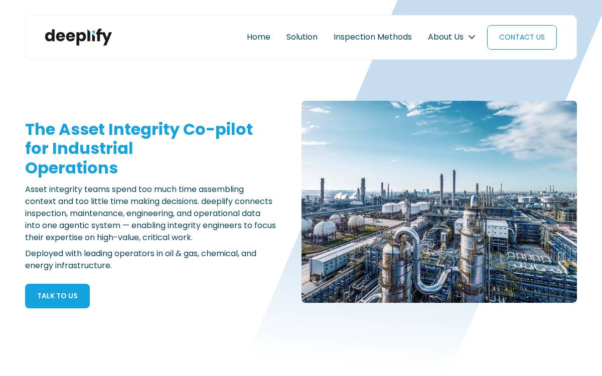 Deeplify website preview