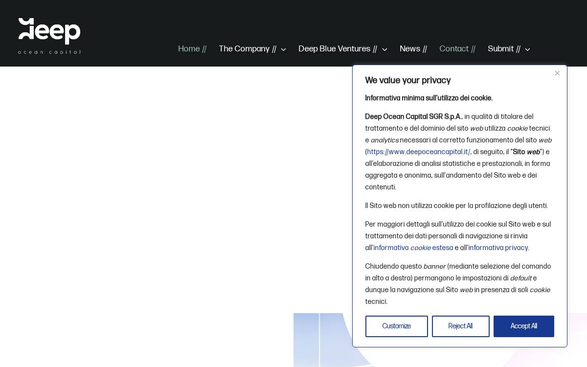 Deepoceancapital website preview