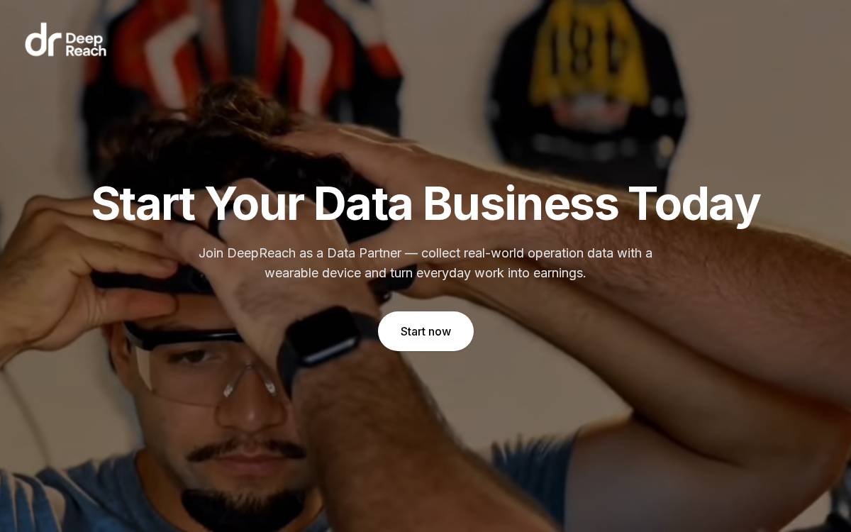 DeepReach Inc. website preview
