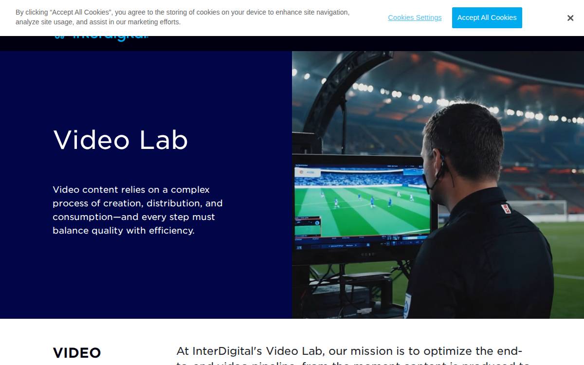 Deeprender website preview