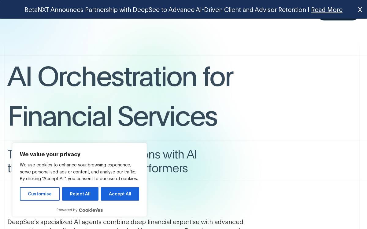 DeepSee website preview