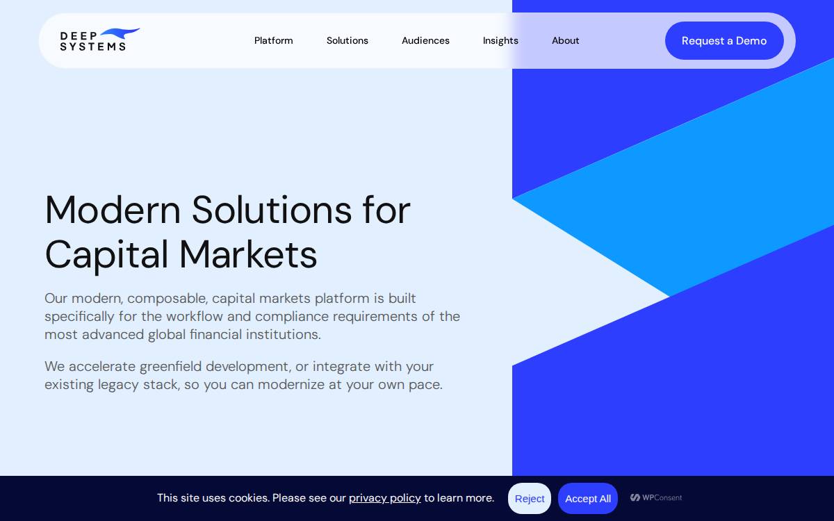 Deepsystems website preview
