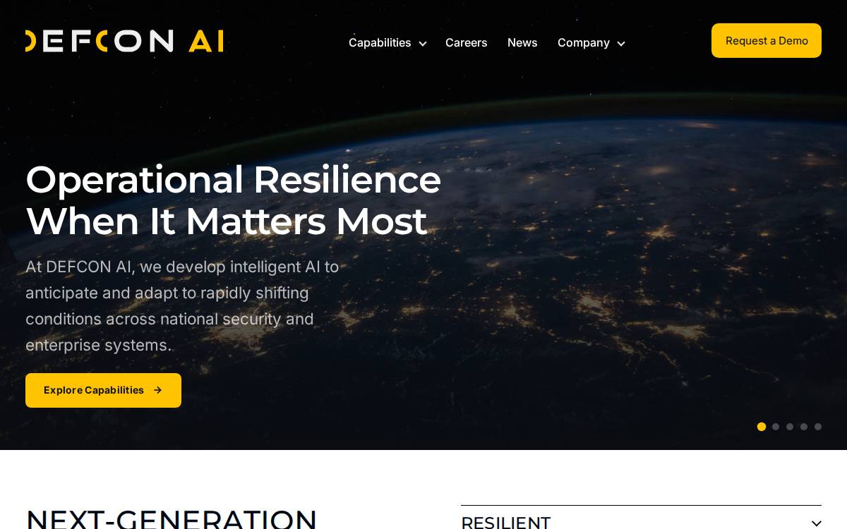 DEFCON AI website preview