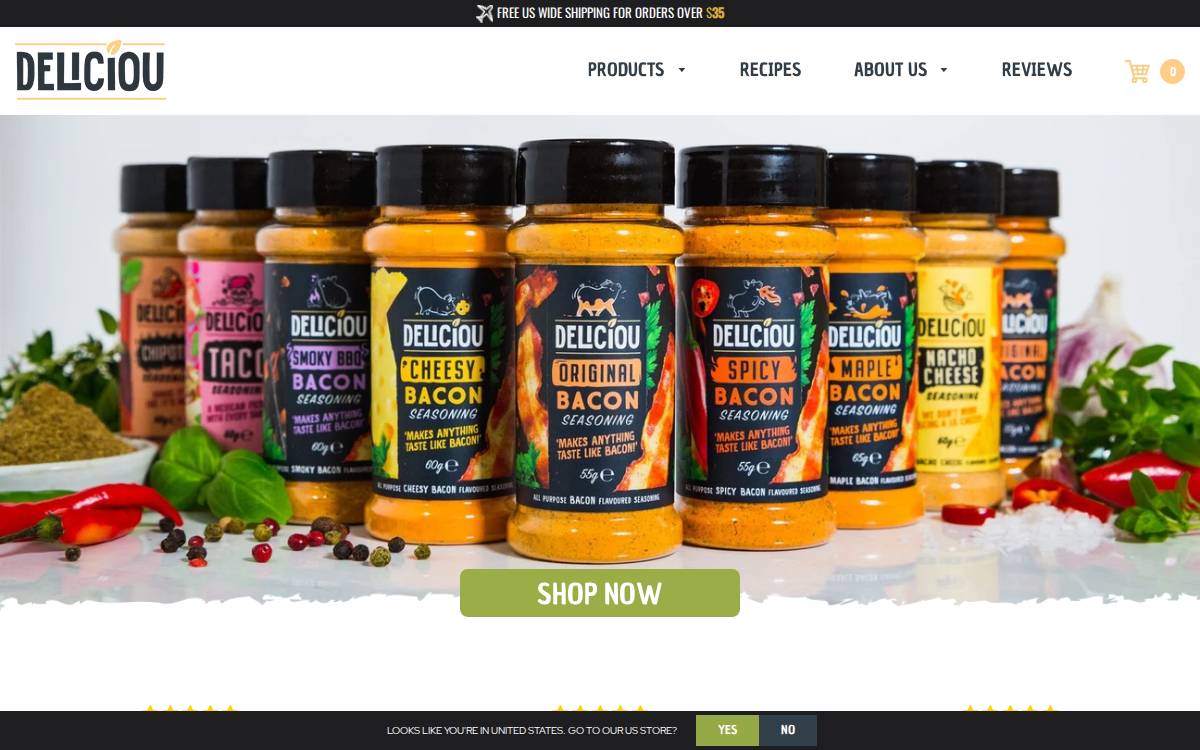 Deliciou website preview
