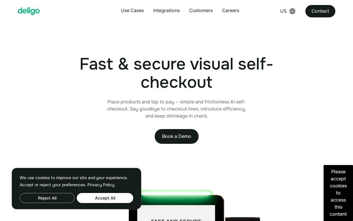 Deligo website preview