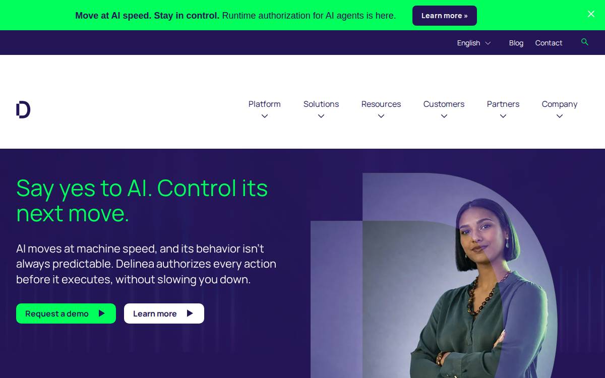 Delinea (FKA Centrify Corporation) website preview