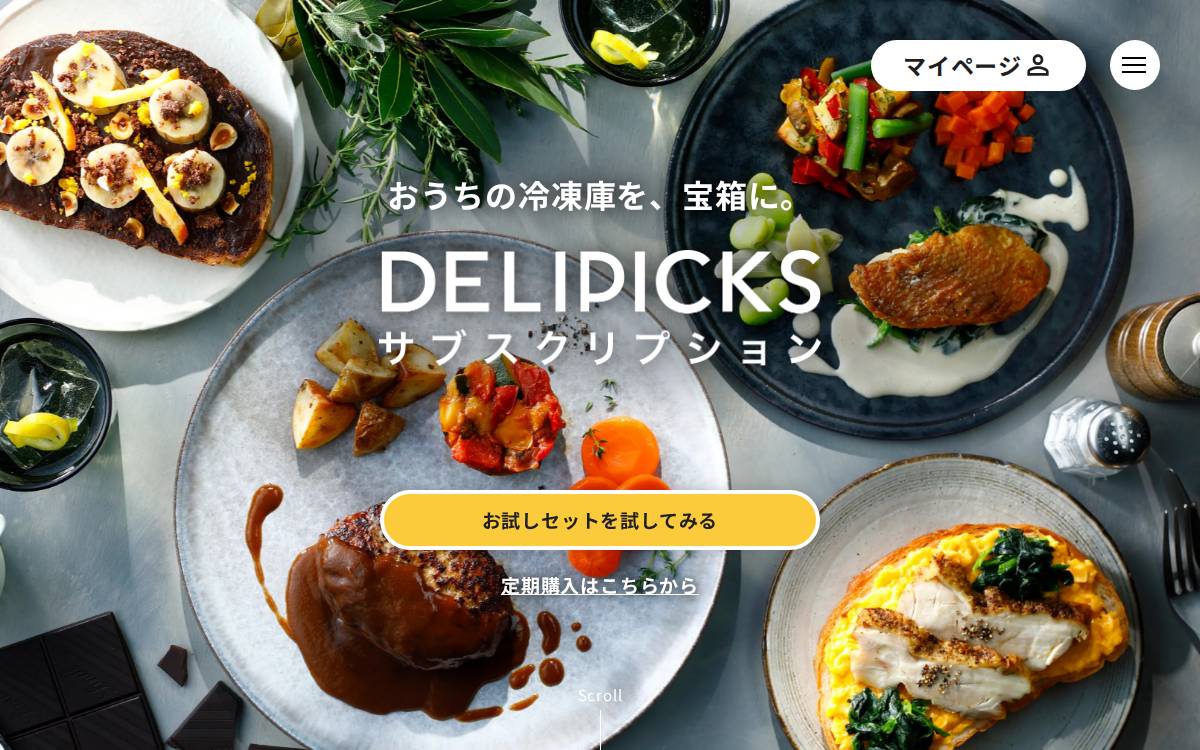 株式会社DELIPICKS website preview