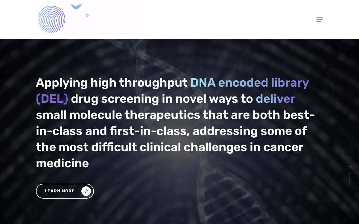 DELiver Therapeutics website preview