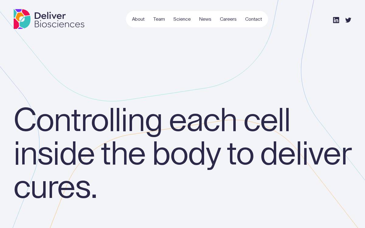 Deliverbio website preview