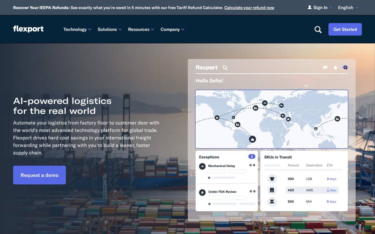 Deliverr website preview