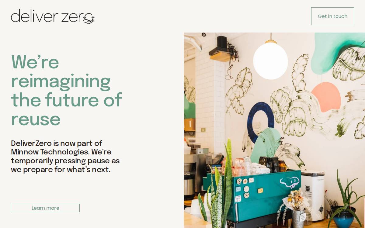 Deliverzero website preview