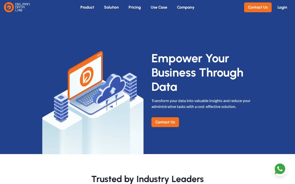 Delman website preview