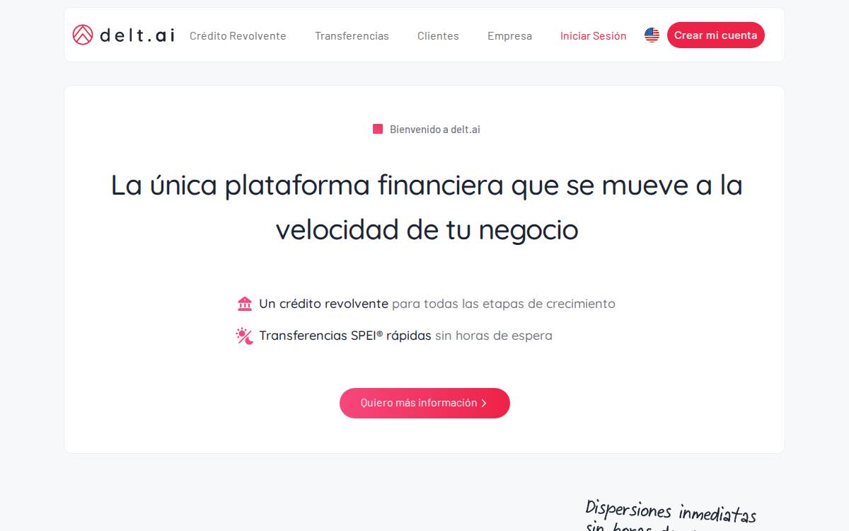 delt.ai website preview