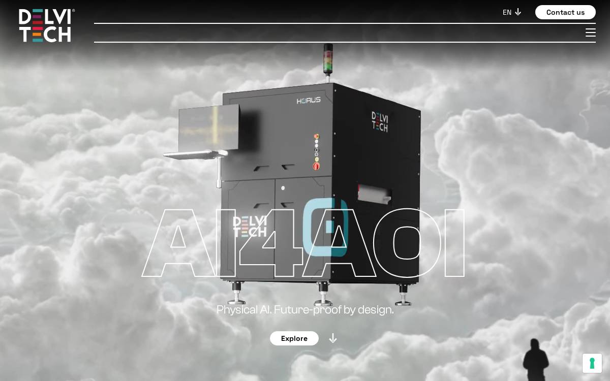 Delvi website preview