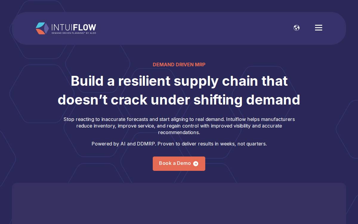 Demand Driven Technologies website preview