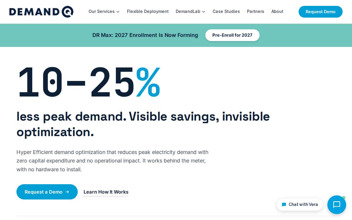 DemandQ website preview