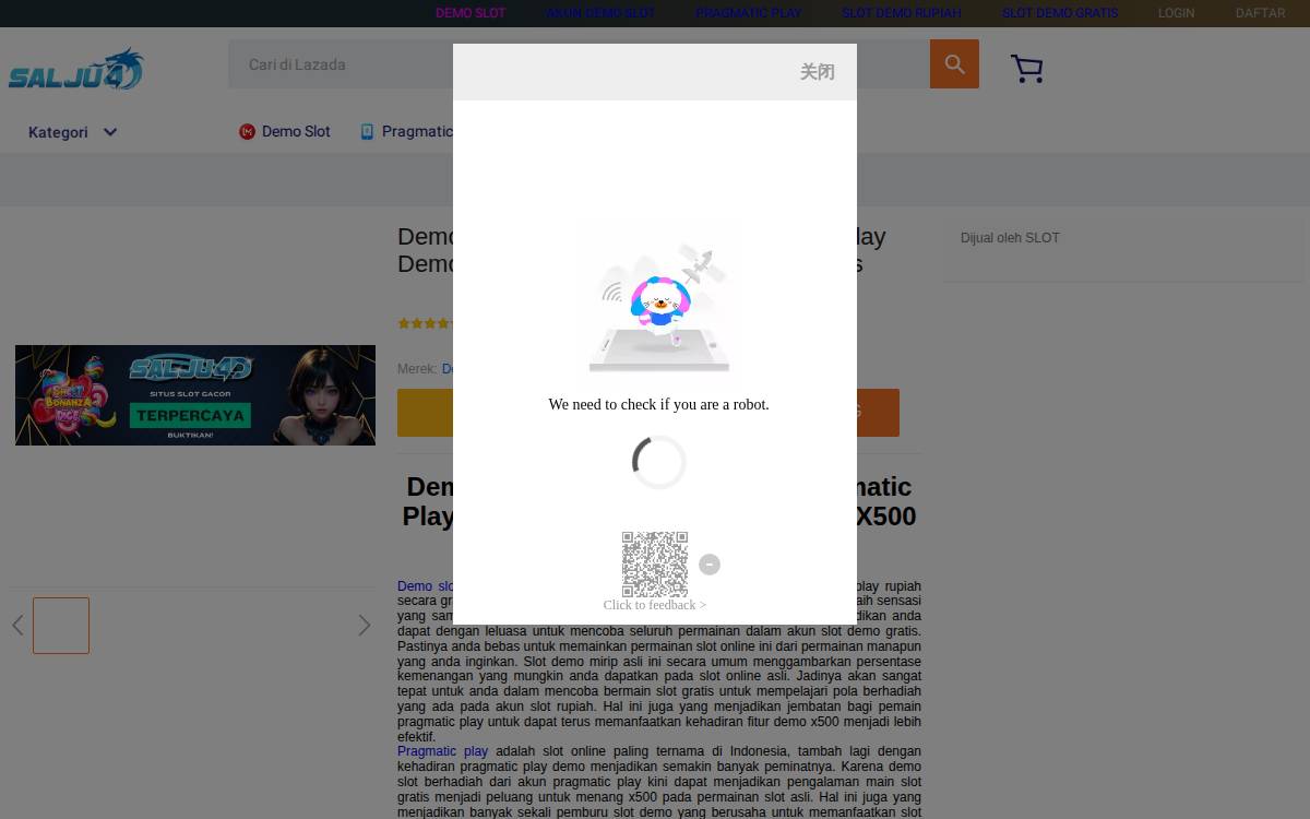 demo slot website preview