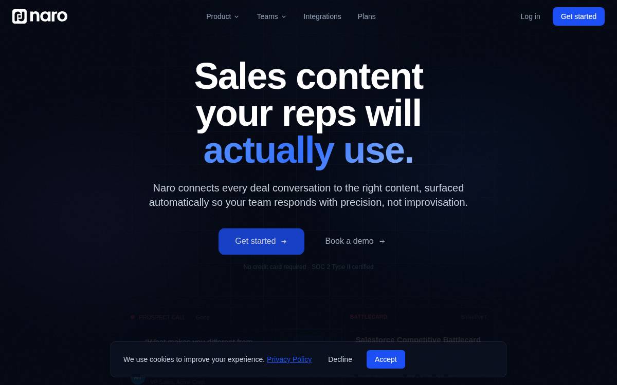 Demoflow website preview
