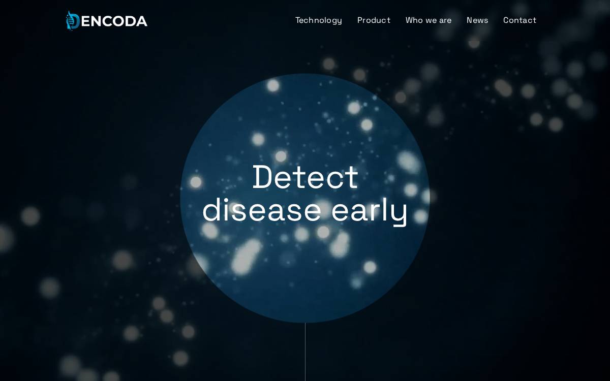 DENCODA website preview