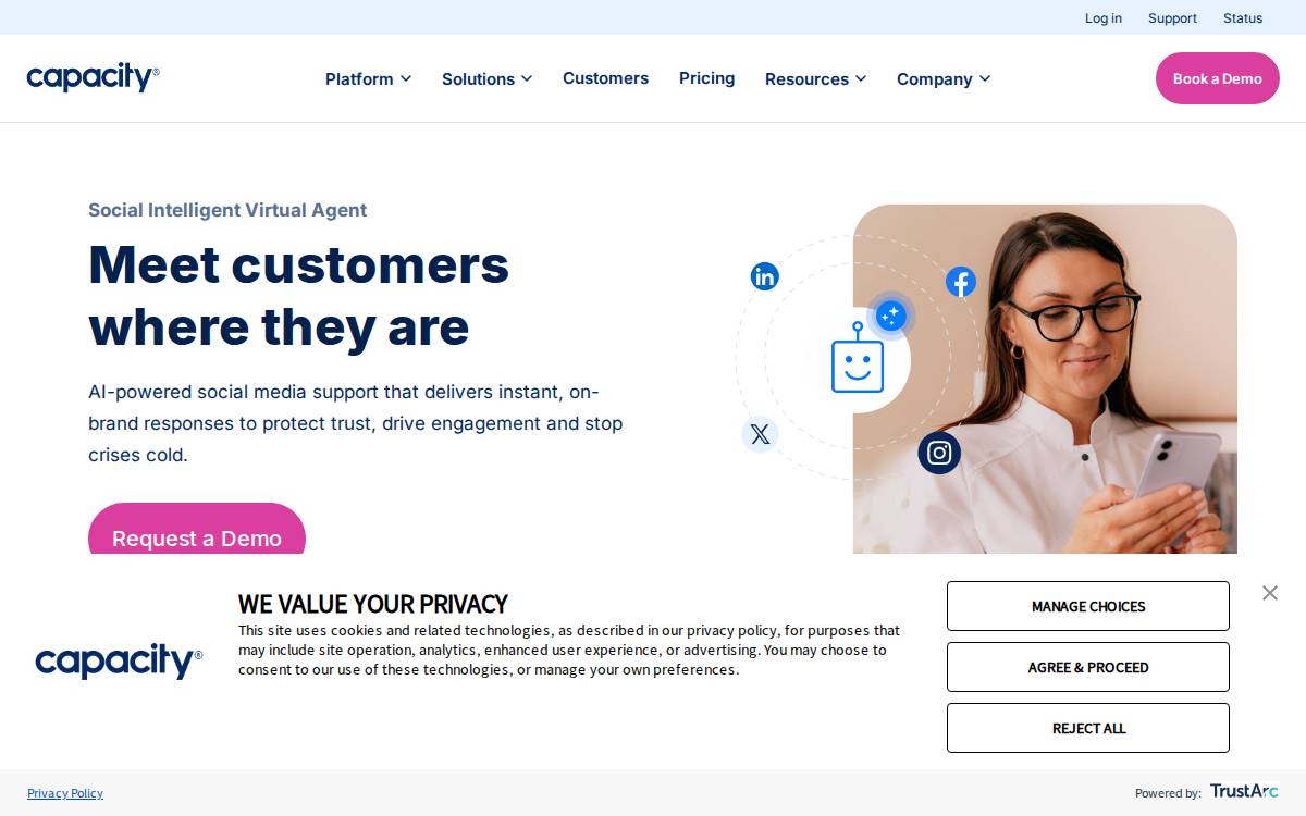 Denimsocial website preview
