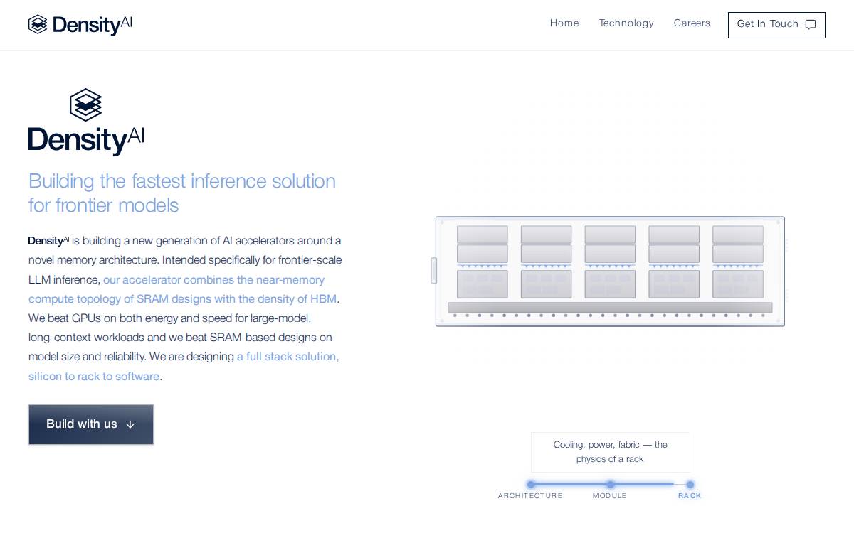 Density website preview