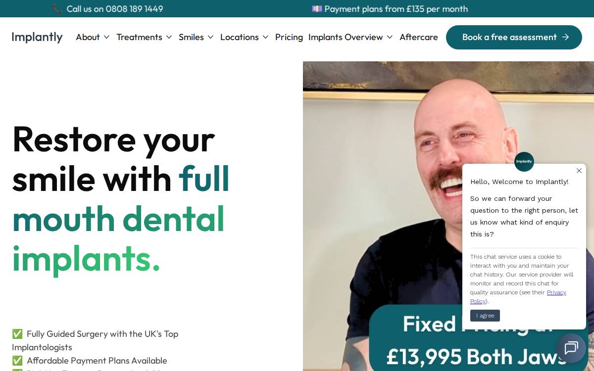 Denturly Seed website preview