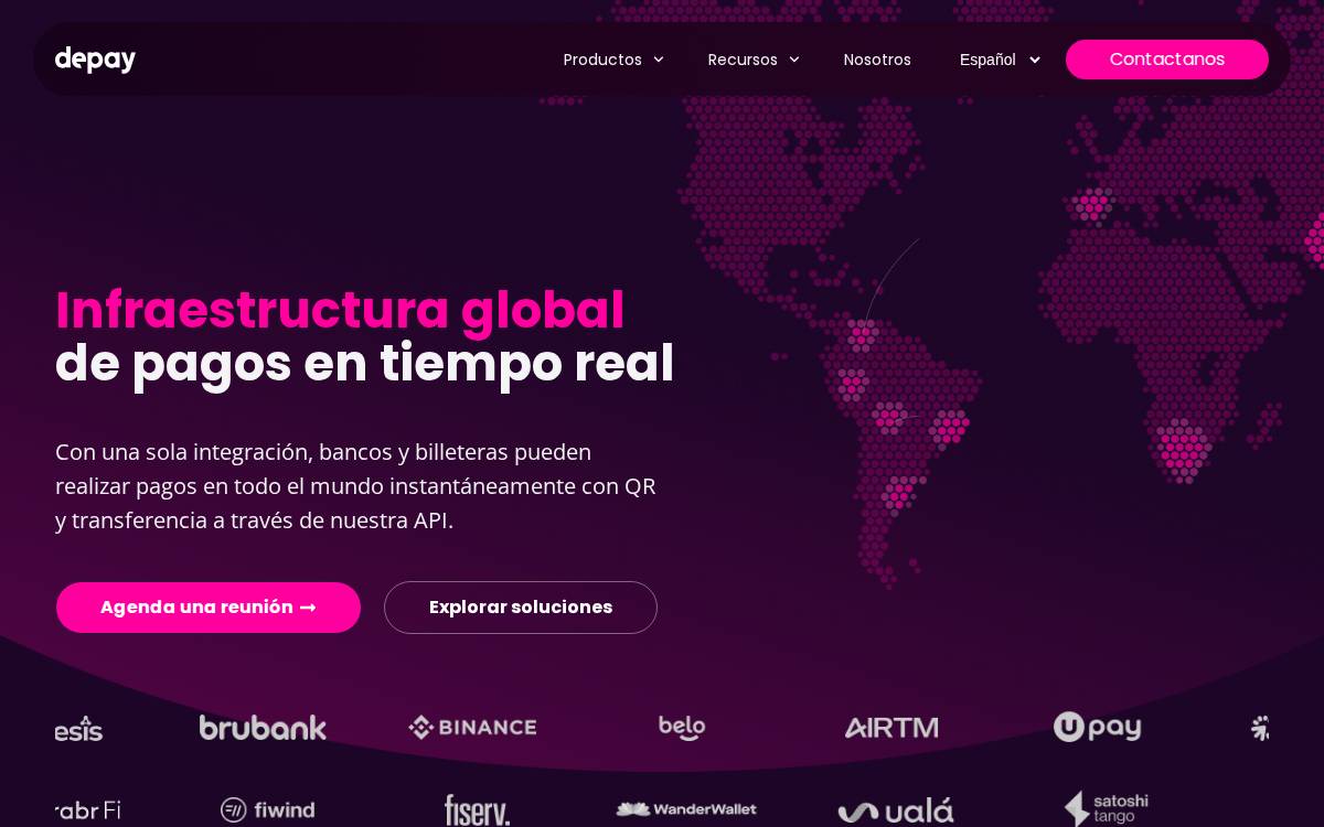 Depay website preview