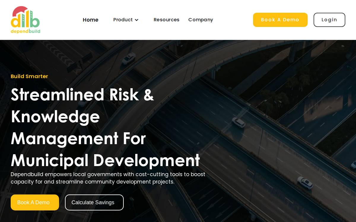 Dependbuild website preview