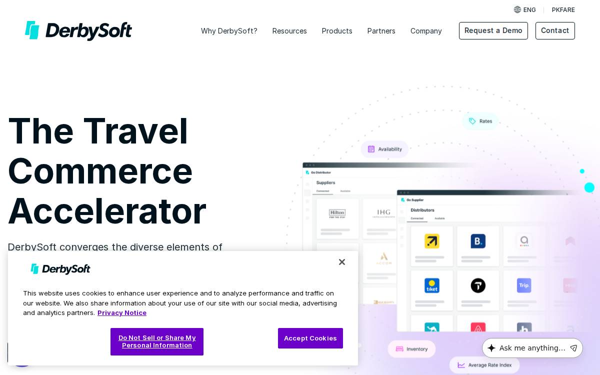 DerbySoft website preview