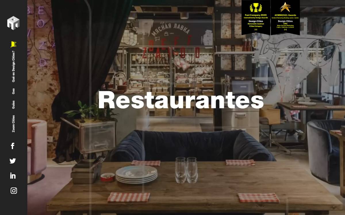 Design Cities website preview