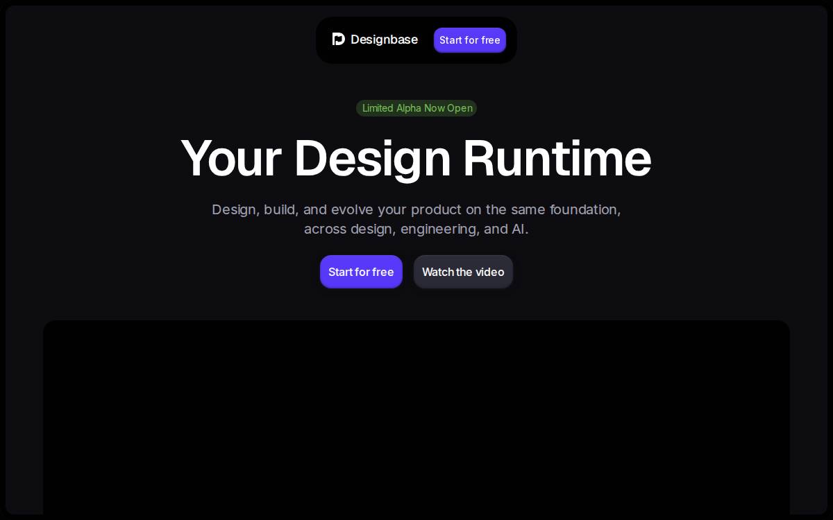Designbase website preview