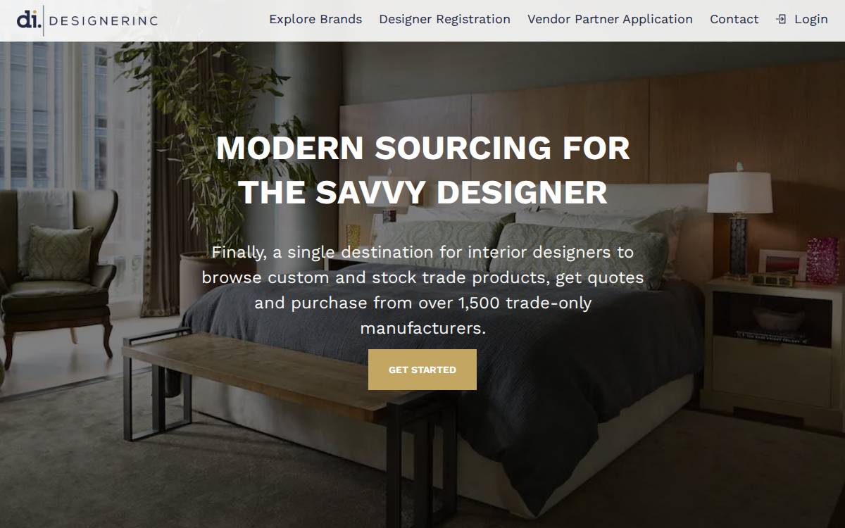 Designerinc website preview