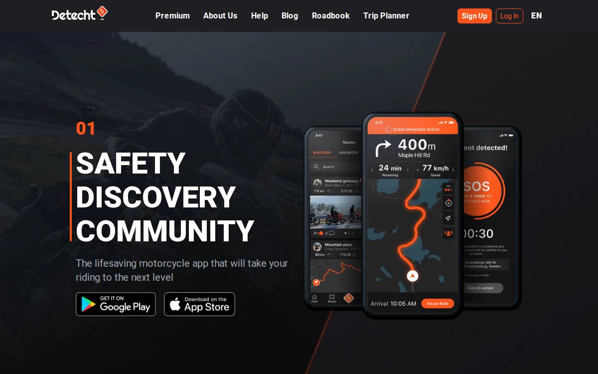 DeTecht website preview
