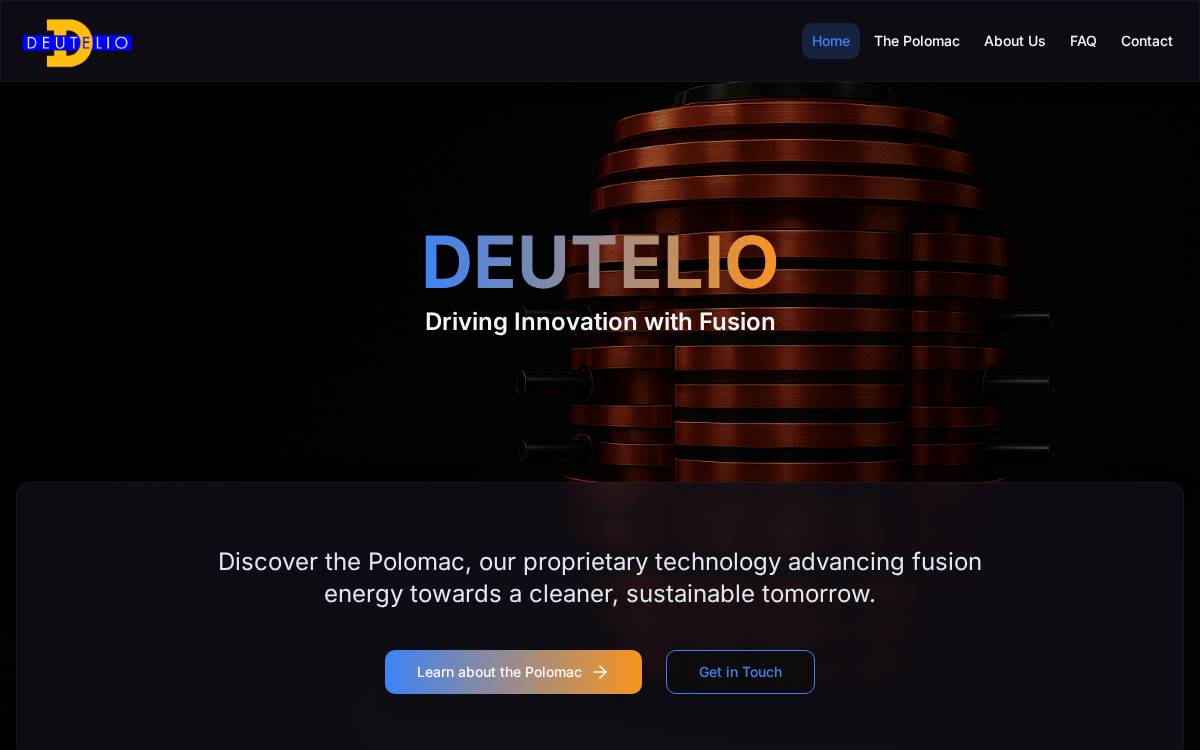 Deutelio website preview