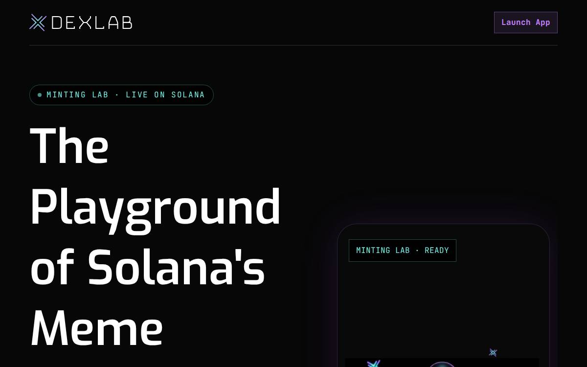 Dexlab website preview