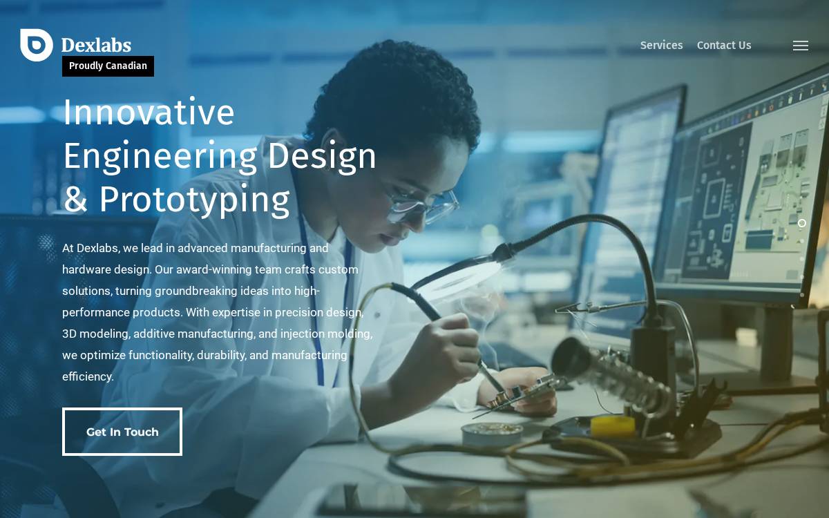 DexLabs Inc. Website website preview
