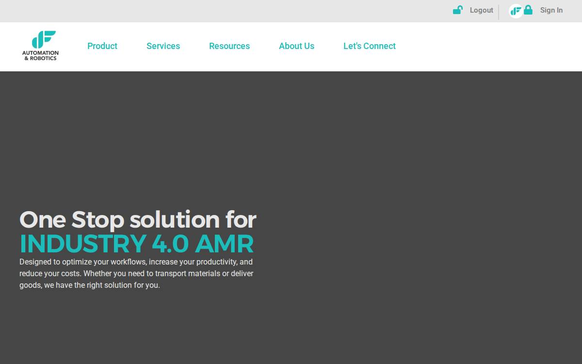 Dfautomation website preview