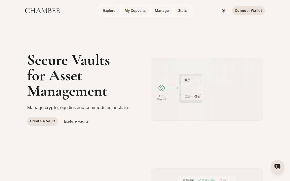 dHEDGE website preview