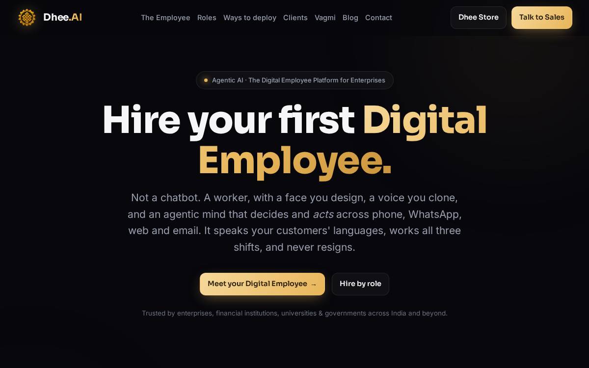 DheeYantra website preview
