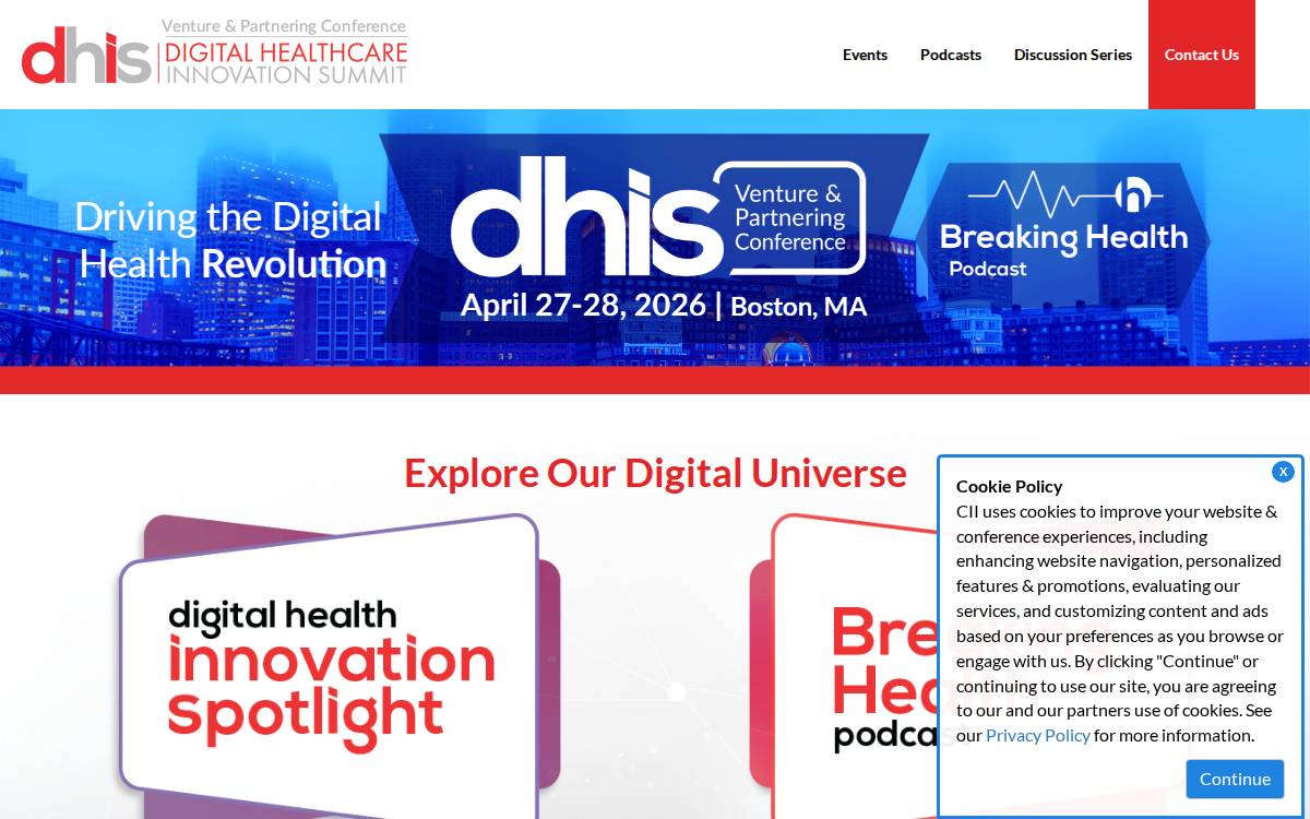Dhis website preview