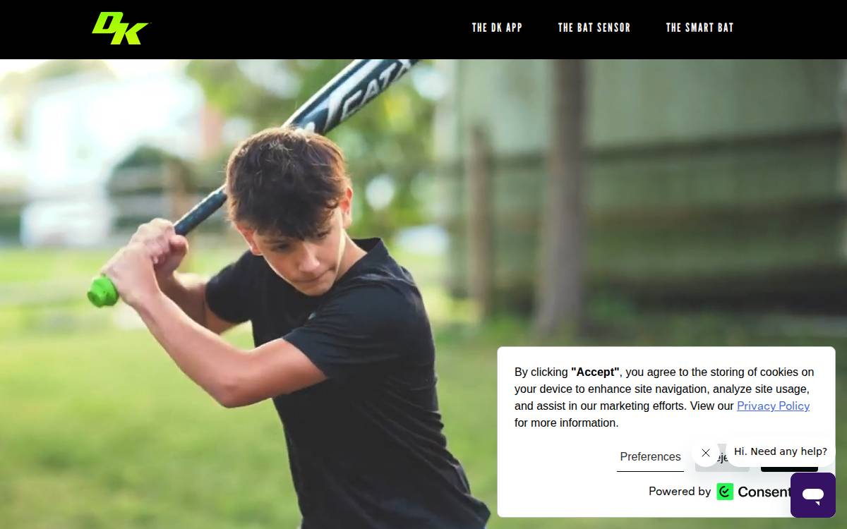 Diamond Kinetics website preview