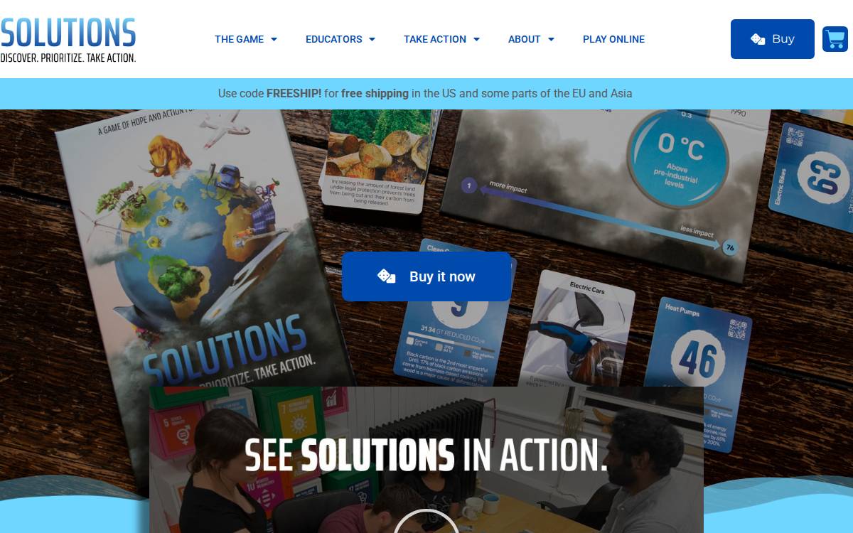 Dice website preview