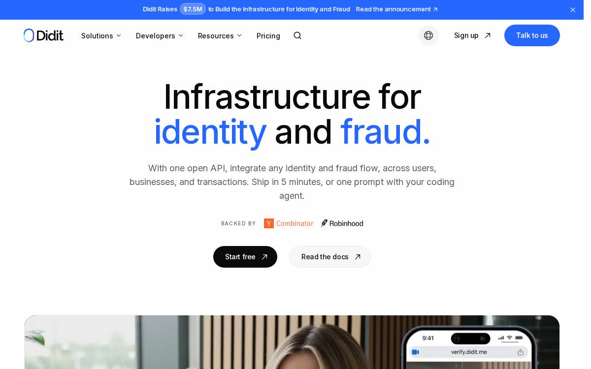 Didit website preview